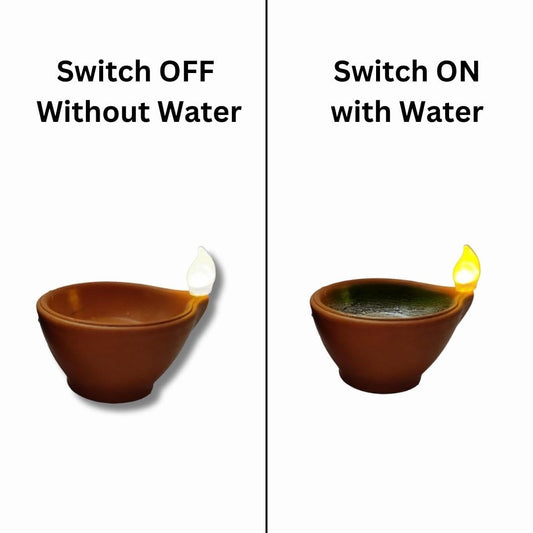 Aster Flameless Water-Powered Diyas™