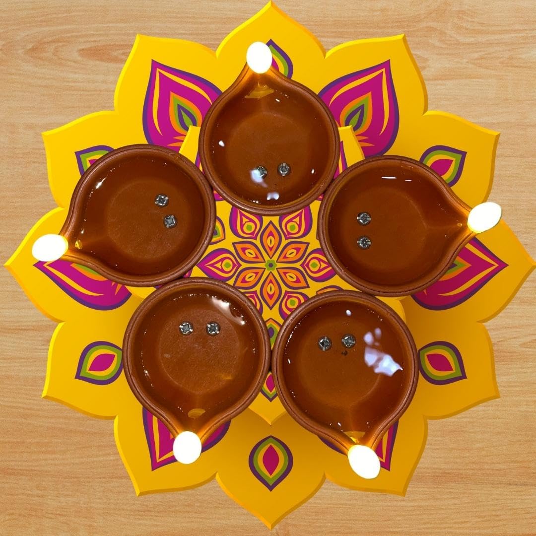 Aster Flameless Water-Powered Diyas™